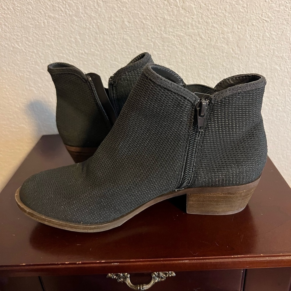 Black Kensie Gerona Zipper Boots Size 6.5 - Picture 11 of 12